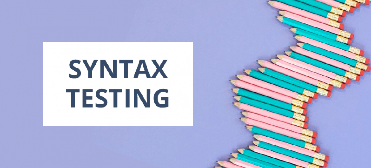 Black Box Test Techniques. Syntax Testing