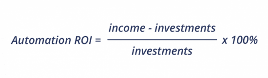 ROI in Automation