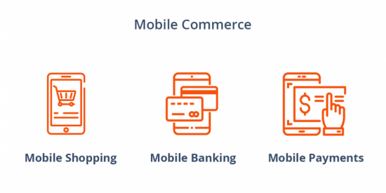 Types of mobile commerce