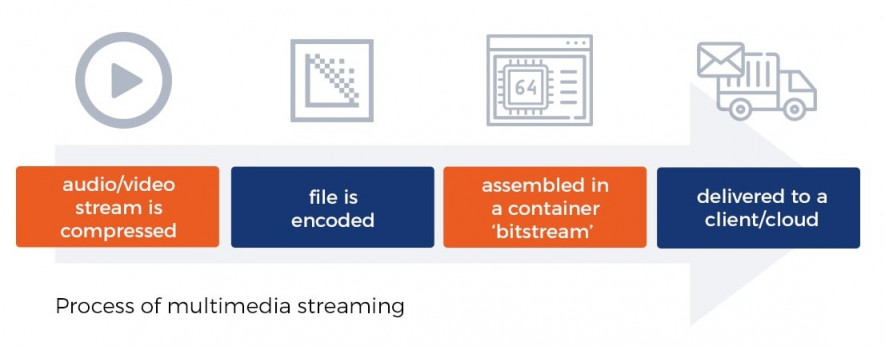 process of multimedia streaming