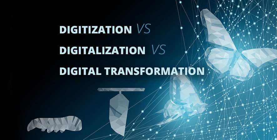 Digitization Vs Digitalization Digital Mahbub