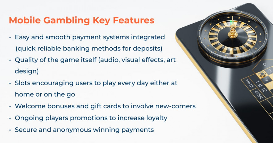 Mobile Gambling Key Features