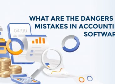 What are the dangers of mistakes in accounting software?