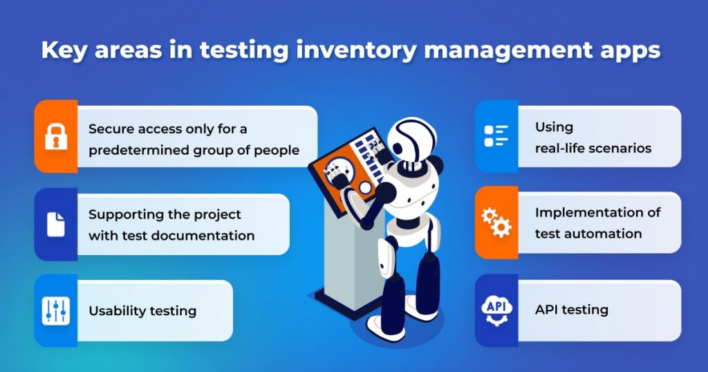 Testing inventory management app
