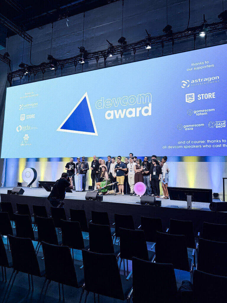 Photo from devcom awards
